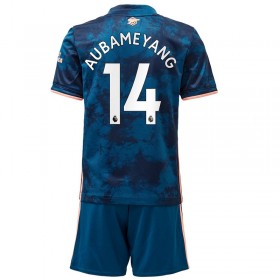 Koszulka Arsenal Pierre-Emerick Aubameyang 14 Dziecięcy Trzeci Stroje Piłkarskie 2020/21 Krótki Rękaw